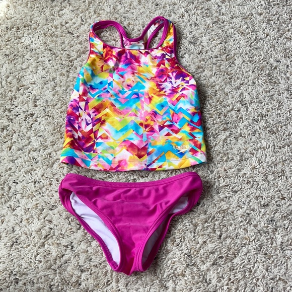 Speedo girls bathing suit size 5 - Picture 1 of 2